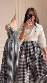 Gingham Maxi & Top