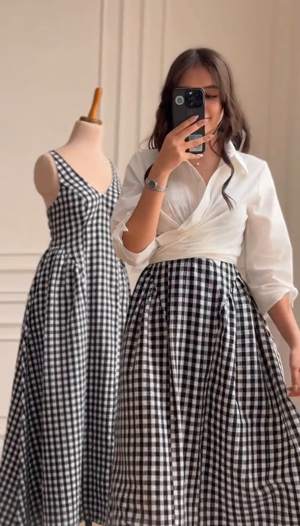 Gingham Maxi & Top