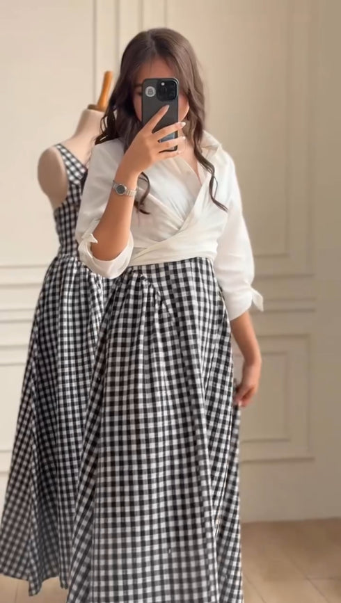Gingham Maxi & Top