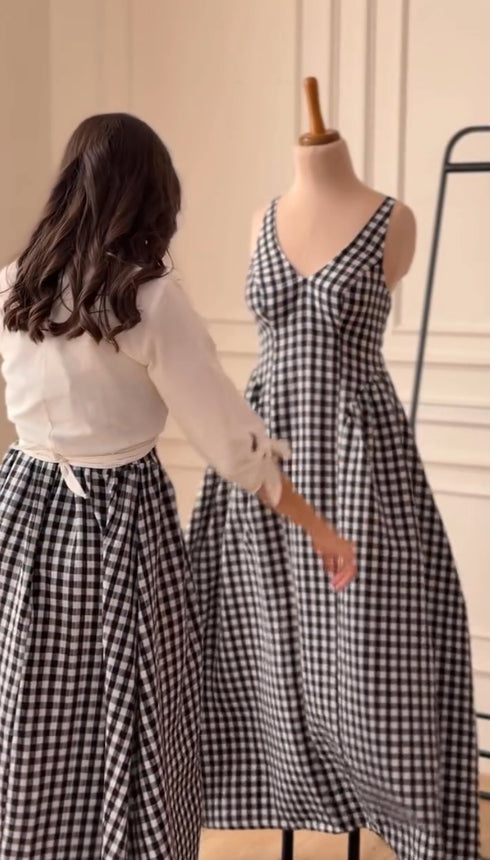 Gingham Maxi & Top