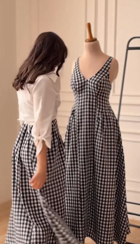 Gingham Maxi & Top