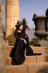 Rose Black Embroided - Saree