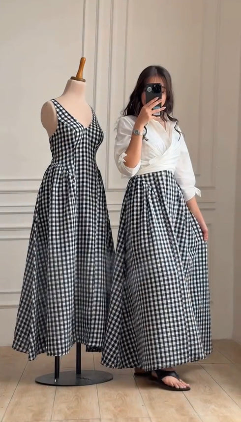 Gingham Maxi & Top
