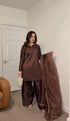 Chocolate Brown Farshi Set