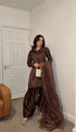 Chocolate Brown Farshi Set