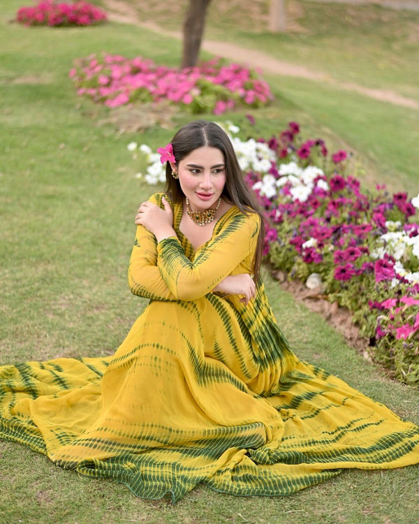 Sun Flower Dye and Tie