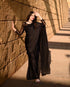 Rose Black Embroided - Saree
