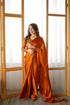 Rust Moonlight - Saree