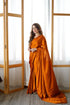 Rust Moonlight - Saree