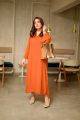 Orange Rust Solid