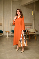 Orange Rust Solid