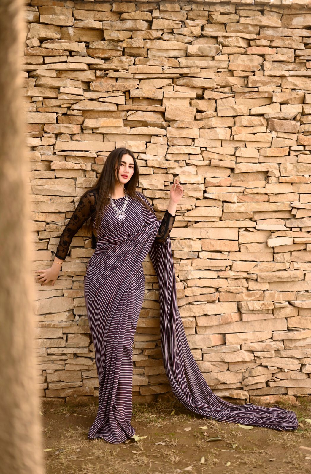 Stripping  - Saree