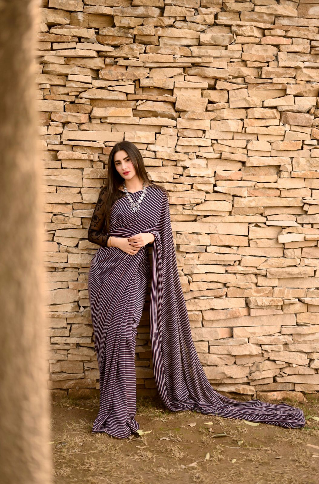 Stripping  - Saree