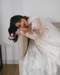 Simran – Timeless White Elegance