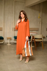 Orange Rust Solid